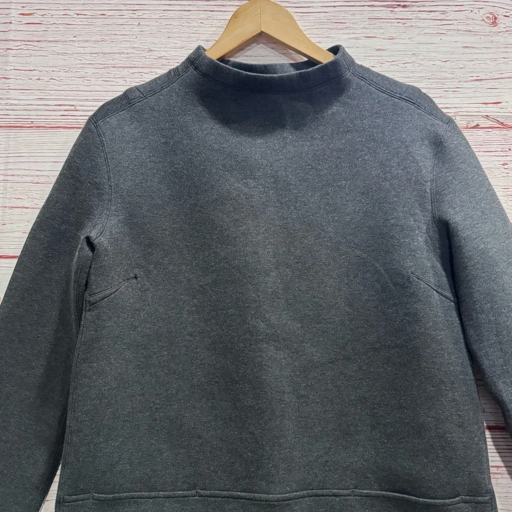 Lululemon City Bound Dress in Heathered Black Sz 6